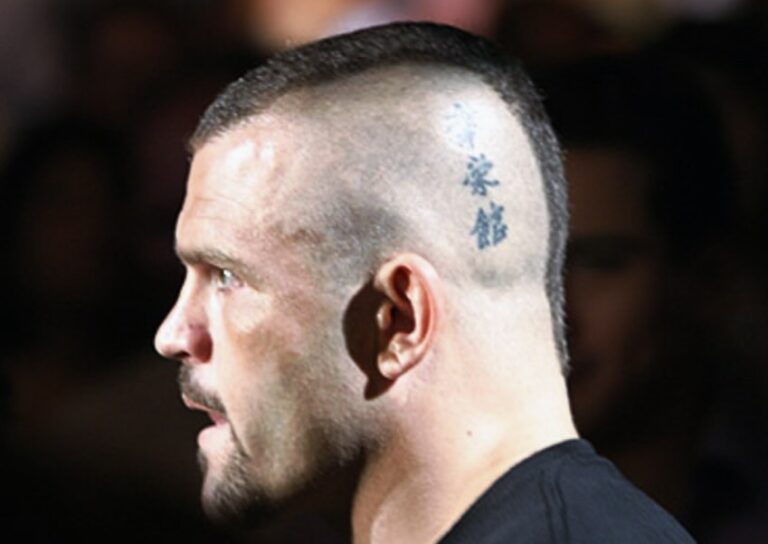 Chuck Liddell side profile photo