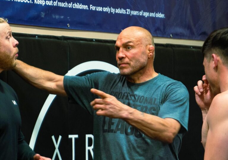 Randy Couture talking