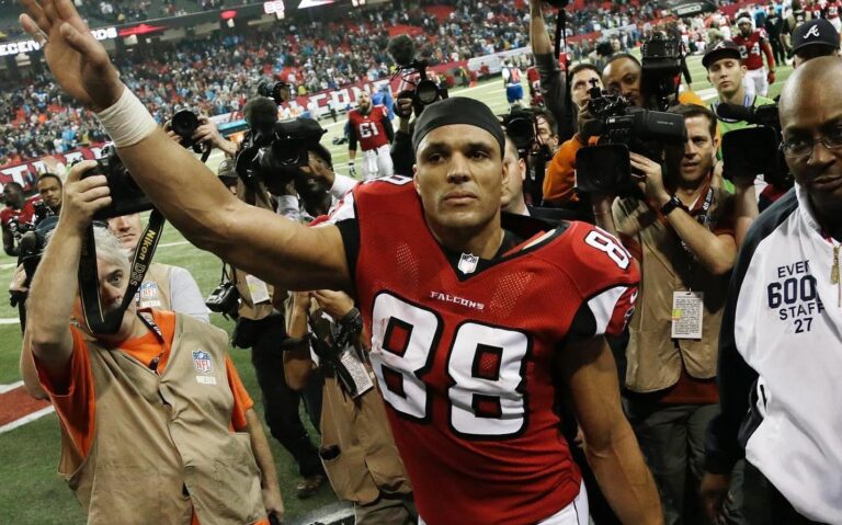 Tony Gonzalez after match