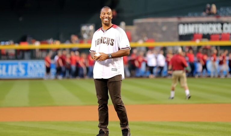 Larry Fitzgerald standing