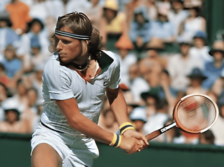 Björn Borg playing