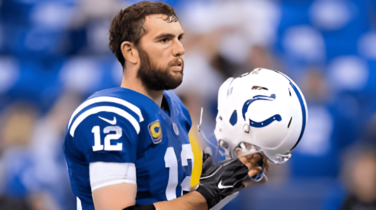 Andrew Luck while playing