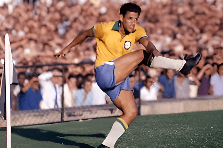 Garrincha playing